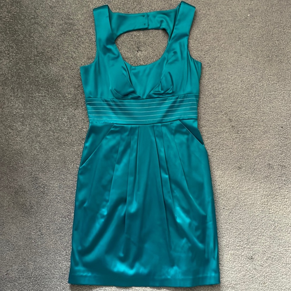 Turquoise dress